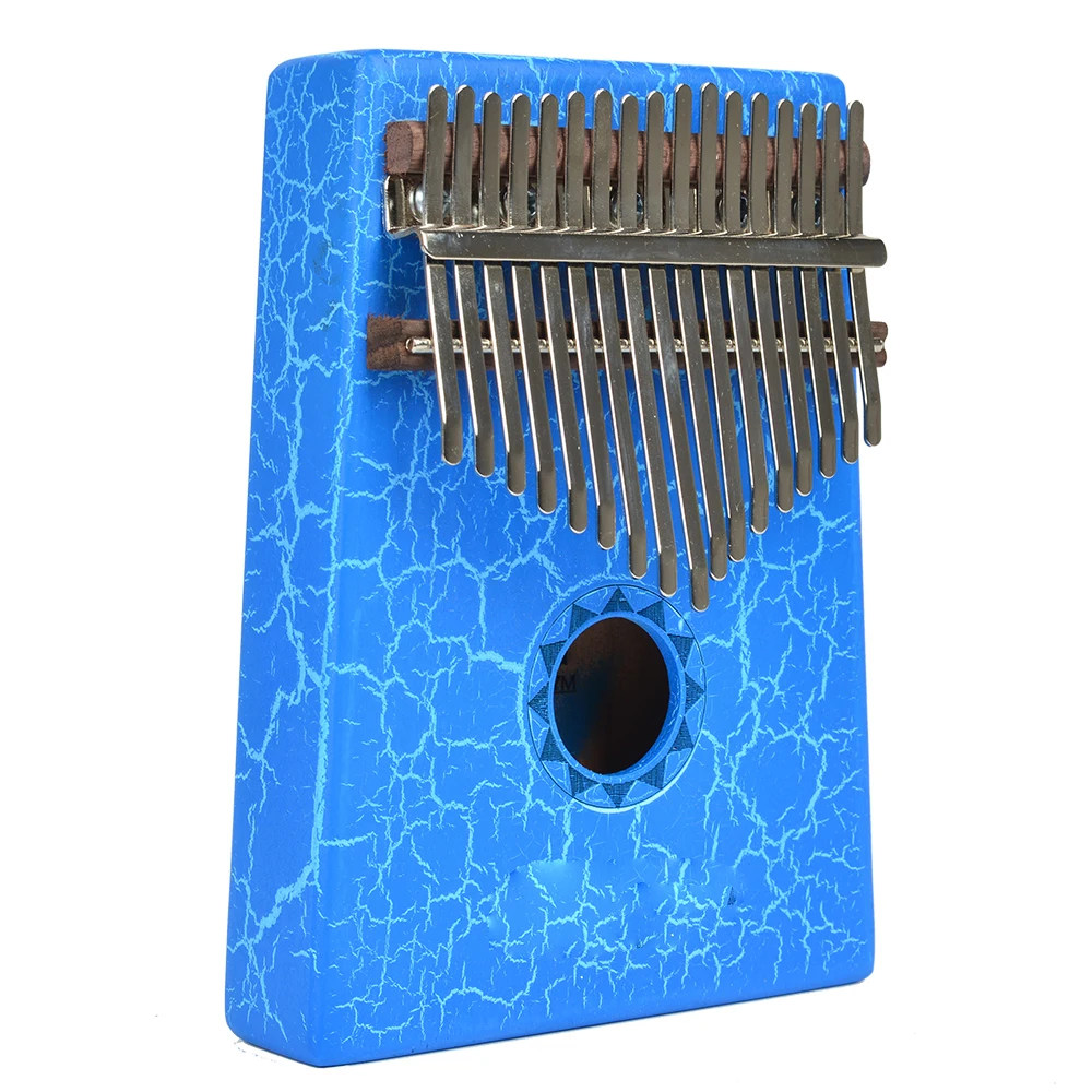 

China supplier 17 Key Okoume Kalimba Mbira Sanza Finger Thumb Keyboard Marimba Wood Musical Instrument