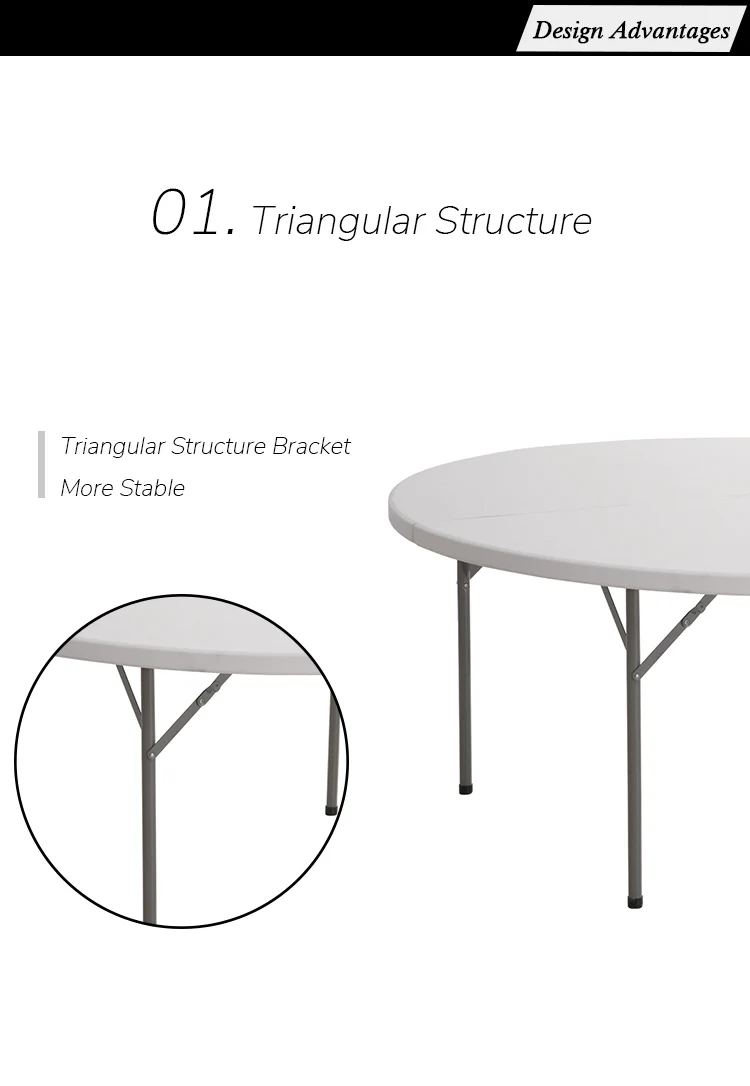 Wholesale Plastic Folding Round Table For Wedding Party Buy Round