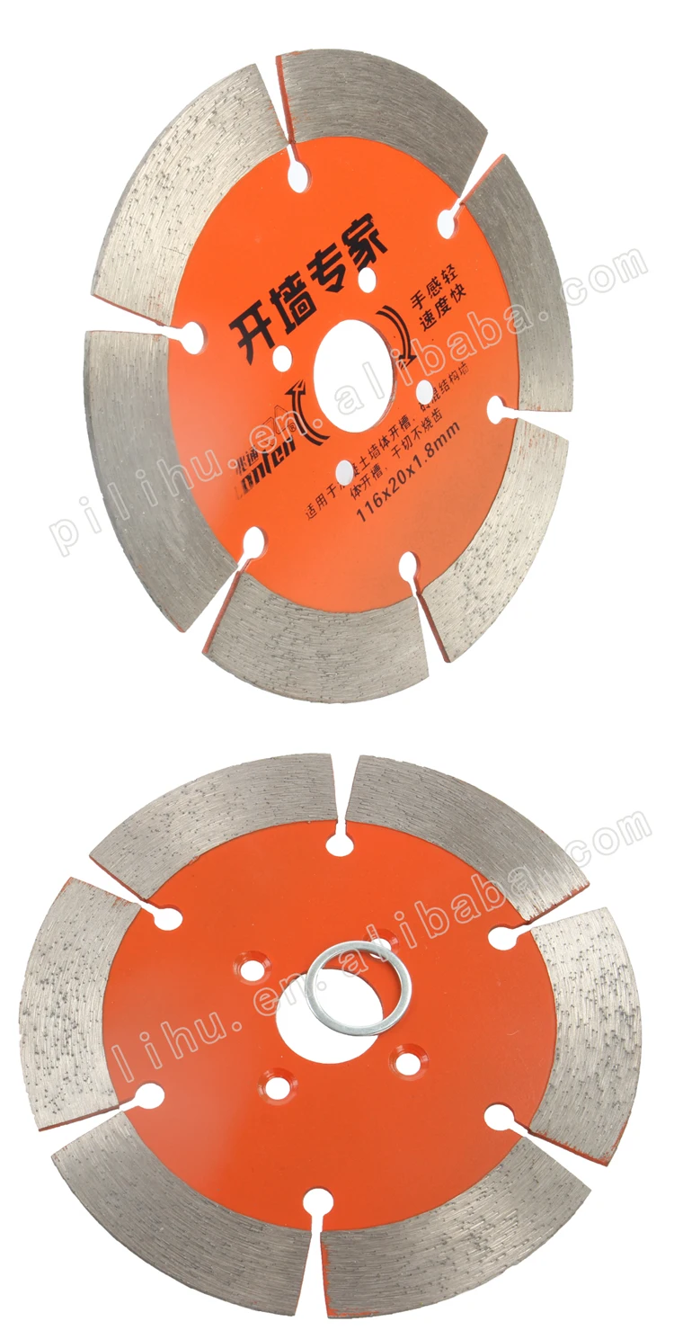 Dry And Wet Grooving Concrete Wall Cutter Blades Saw Blades For Diamond