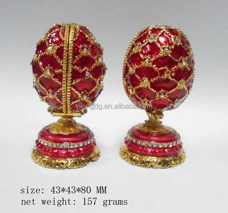 
egg shape jewelry box 