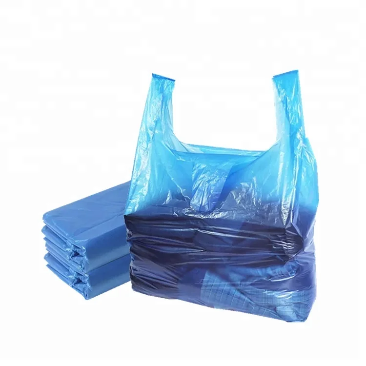 vest style plastic carrier bags