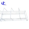 Custom counter dish bowl rack supermarket metal wire display stand