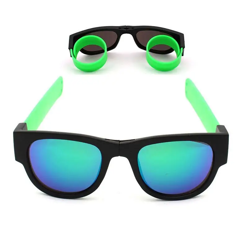 

Wholesale Fashion Lunettes de soleil Folding Slap on Polarized Shades Glasses Sunglasses 2019 Customize, Custom colors