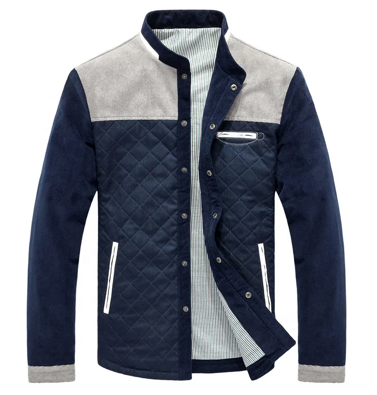 

Wholesale Latest Design Long Sleeve Casual Formal Office Custom Jacket for Men, Dark blue/coffee