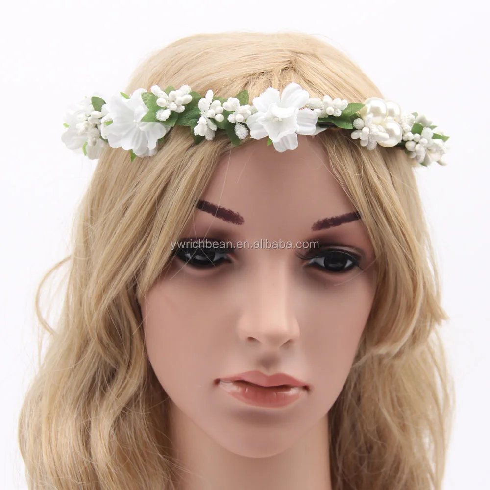 hair tiara flower