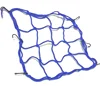 Elastic bungee cord net motorcycle luggage net with plastic hook for motorcycle