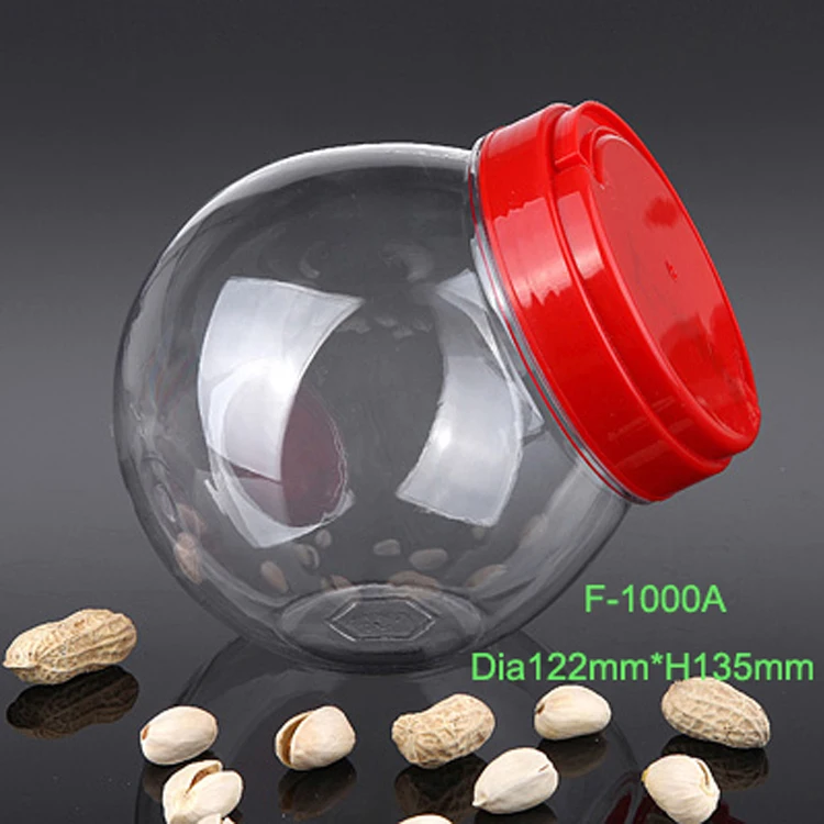 With Tamper Proof Lids Factory Pet Clear Plastic Ball Shaped Candy Box Bottle Containers Buy