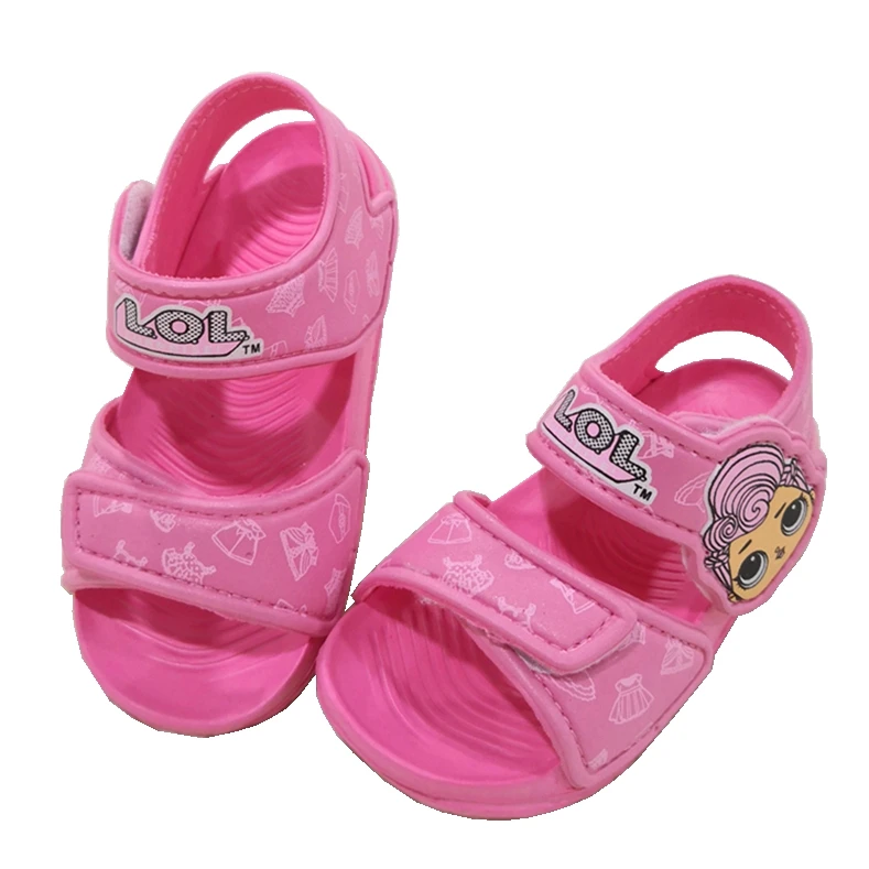 

Girls Sandals Kids Custom Wholesale Sandale Plastique Baby Kids Beach Sandals Girls Cartoon Size EU18-29#