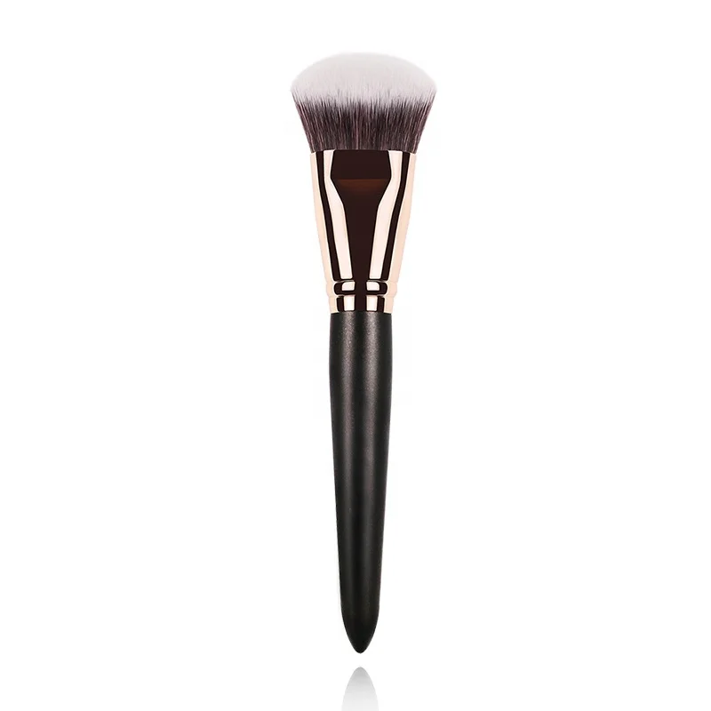High End Black Wood Highlight Contour Brush Dense Synthetic Make Up Brush Foundation brushHigh End Black Wood Highlight Contour Brush Dense Synthetic Make Up Brush Foundation brush