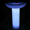 Multi color recharging cheap LED bar table/Passionate LED bar table for pub