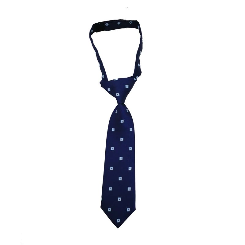 
Customize High Quality School Logo Tie Uniform Logo Neck Ties 