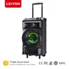 80W Bluetooth Trolley speaker with Flash light, EQ function,SD,USB, FM Radio, Remote Control