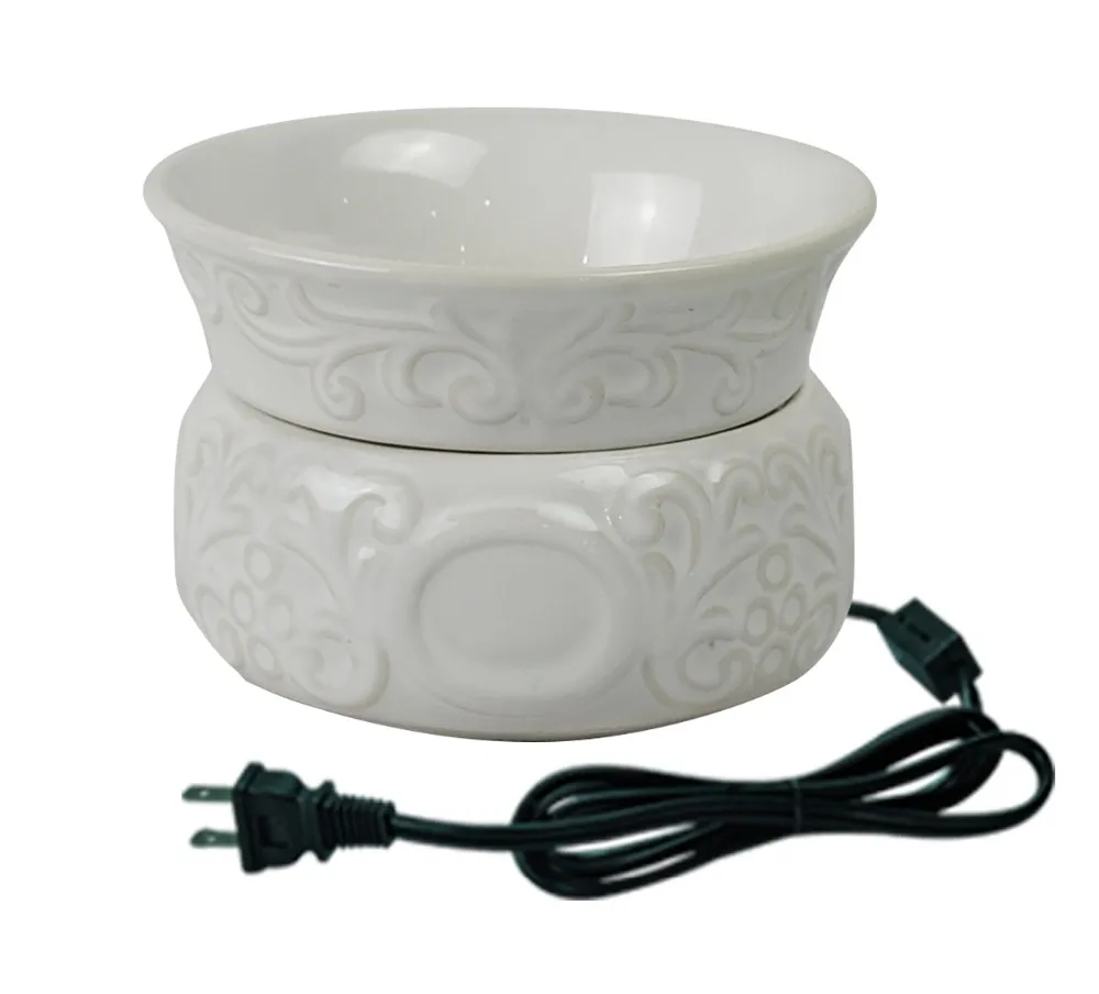 Electrical Wax Warmer Candle Jar Warmer Ceramic Aromatherapy Oil Burner