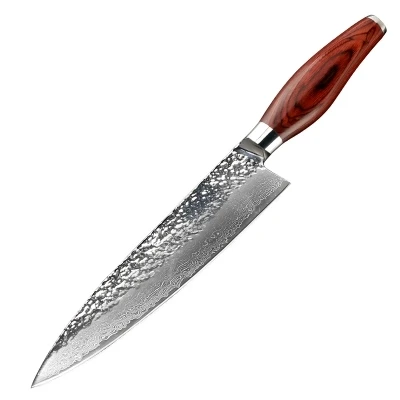 

8 inch damascus steel kitchen chef knife 67 layers damascus steel chef knife