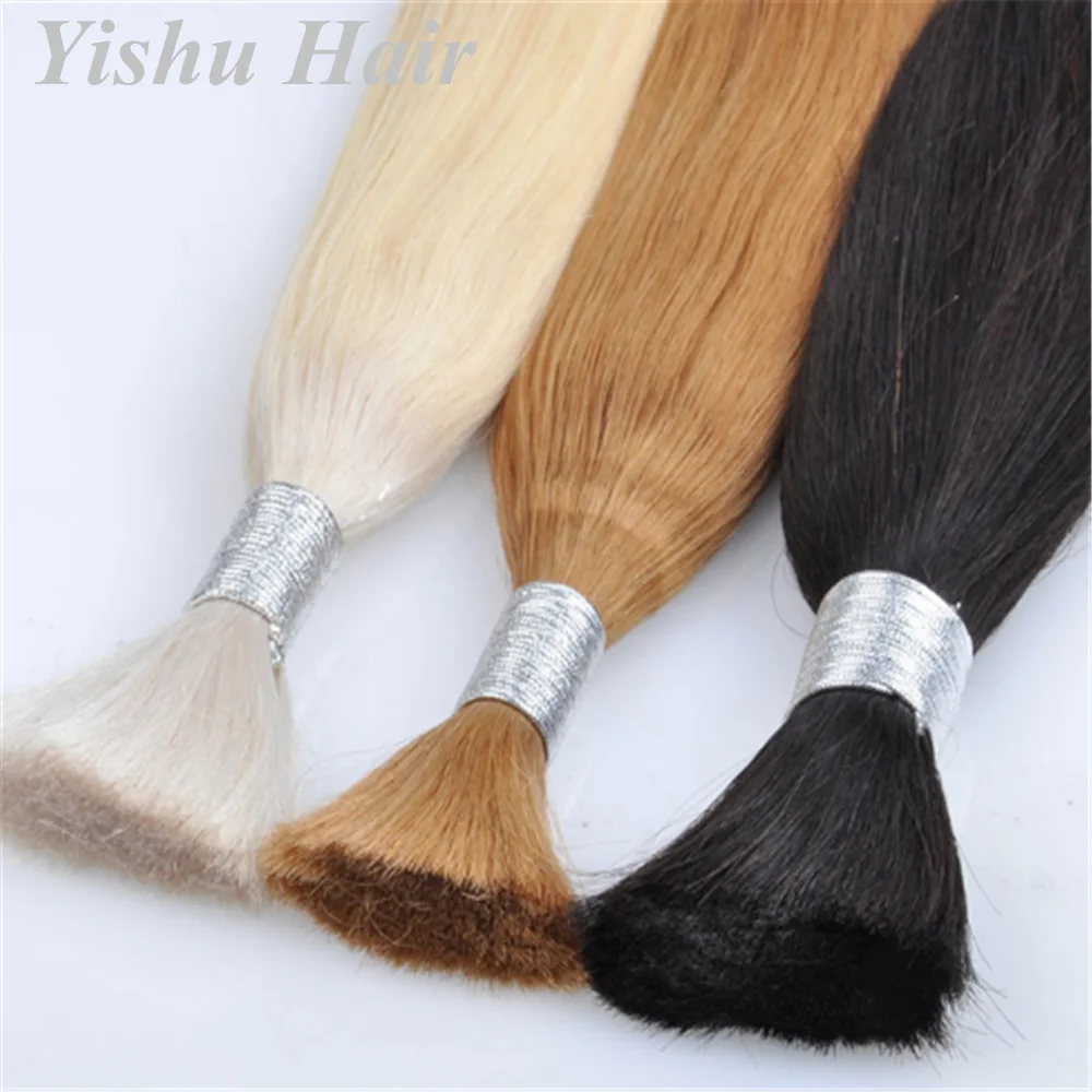 

High Quality cuticle aligned 100% human virgin remy Unprocessed hair raw hair, Natural color #1b