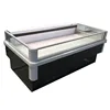 New product top open small deep freezer for frozen meat, fish, ice cream display refrigerated cabinet