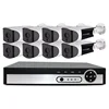 Home Surveillance System 5.0MP Ip Camera Hd 8Ch Nvr Kits Cctv Camera Kit