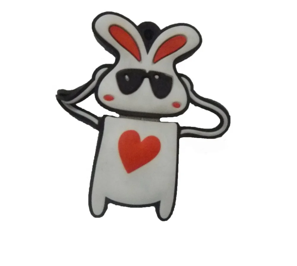 Customized Cute PVC/Rubber USB Flash Drive with real capacity 1gb,2gb,4gb,8gb,16gb,32gb etc.