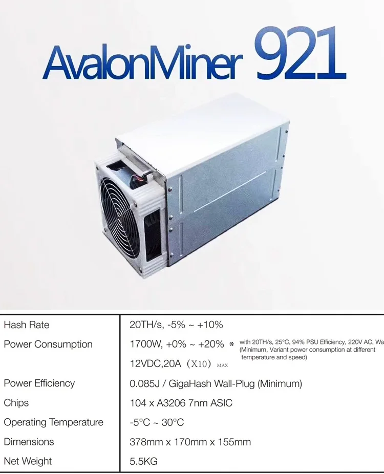 Avalonminer 921 Asic Chip 18th S 1500w Bitcoin Mining Machine Avalon 9 With Pus Buy Avalon 9 Blockchain Miners Minermaster Product On Alibaba Com