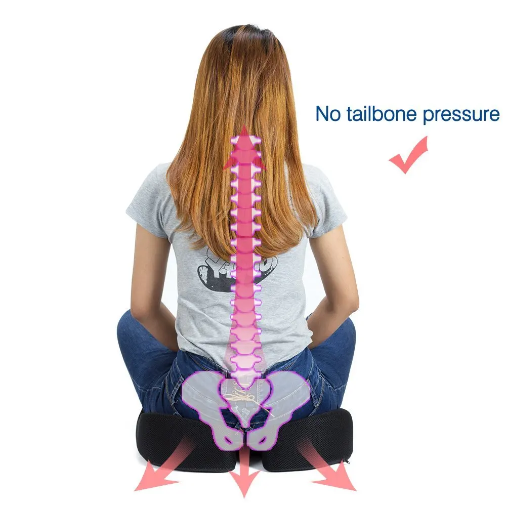 Hemorrhoid office seat cushion memory foam/drivers car seat cushion