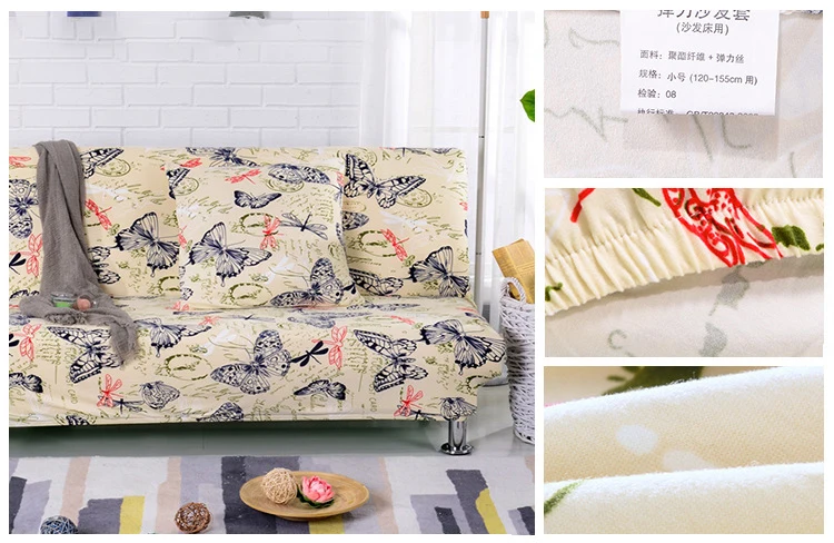 Fundas Para Sofá Cama Sin Reposabrazos,Estampado,Todo Incluido - Buy