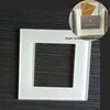 3mm bevelled edges type mirror glass switch panel