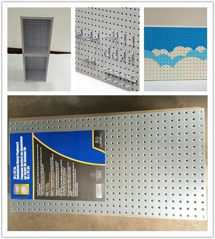 Aluminum pegboard_