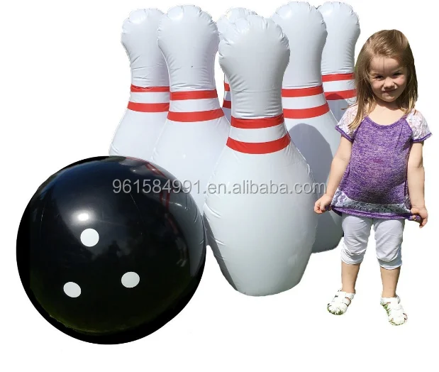 big inflatable bowling pins