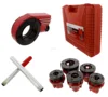 Ratcheting Pipe Threader Cutter 9Piece Kit