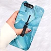 For iPhone 7 Case Marble Soft Silicon Case For iPhone 6s X 7 8 Plus Cover Hide Ring Stand Holder Phone Case For iPhone 6