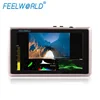 For radio broadcast equipment 5.5" Full HD SDI Field Camera LCD IPS Panel Ultr-thin Titanium Metal Frame HDMI Monitor