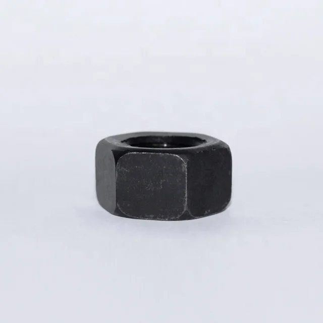 
DIN 934 10.9 12.9 Grade High Strength Black Oxidation Carbon Steel Hex Nuts 