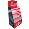 POP cardboard customized displays with 4 layers for different line products