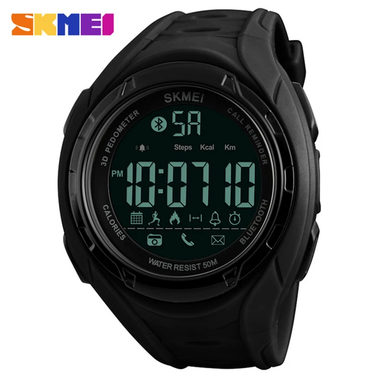 

SKMEI 1316 Outdoor Sports Men Digital Watch Waterproof Pedometer Smart Calories Remote Camera Wristwatch