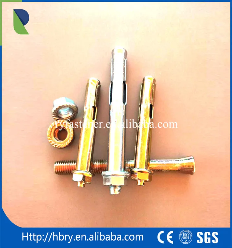 Sleeve Anchor Flange Nut With Hex Nut And Flat Washer Buy Heavy Duty