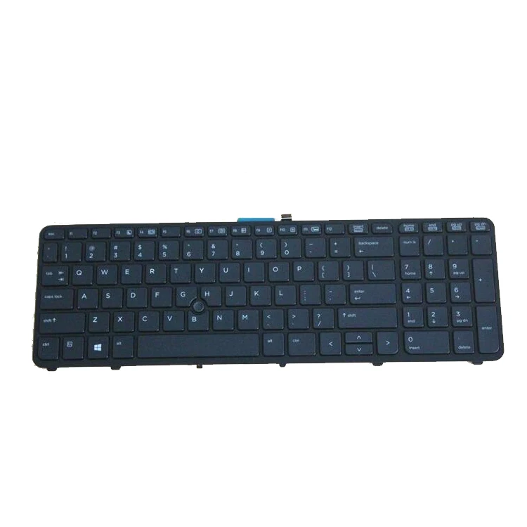 

US laptop keyboard for HP ZBOOK 15 G2 17 G2 with backlight, Black