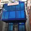 ISO CE SGS rack and pinion 2000kg double cabin construction passenger elevator for sale