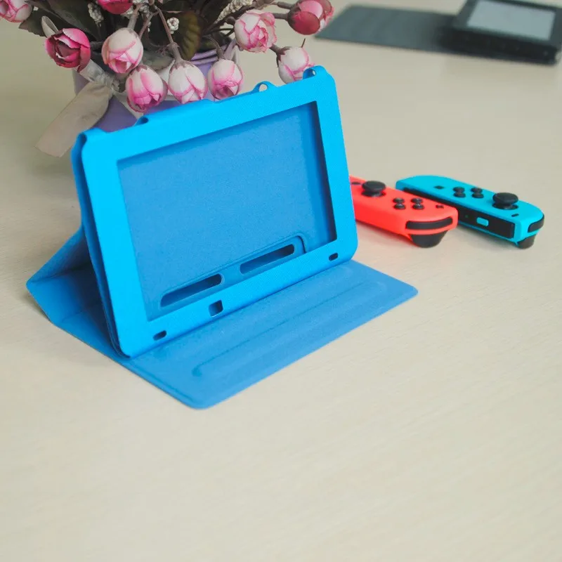 hot sell With Stand PU Leather Cover Case for Nintendo Switch,Game Box for Nitendo Switch