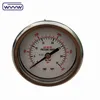 Glycerine filled side axial link pressure gauge
