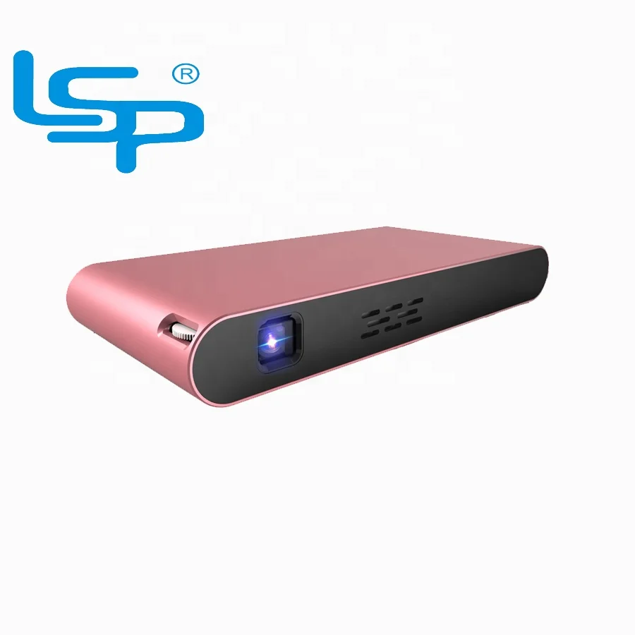 

Portable DLP Android Mini smart LED Projector F5, Black