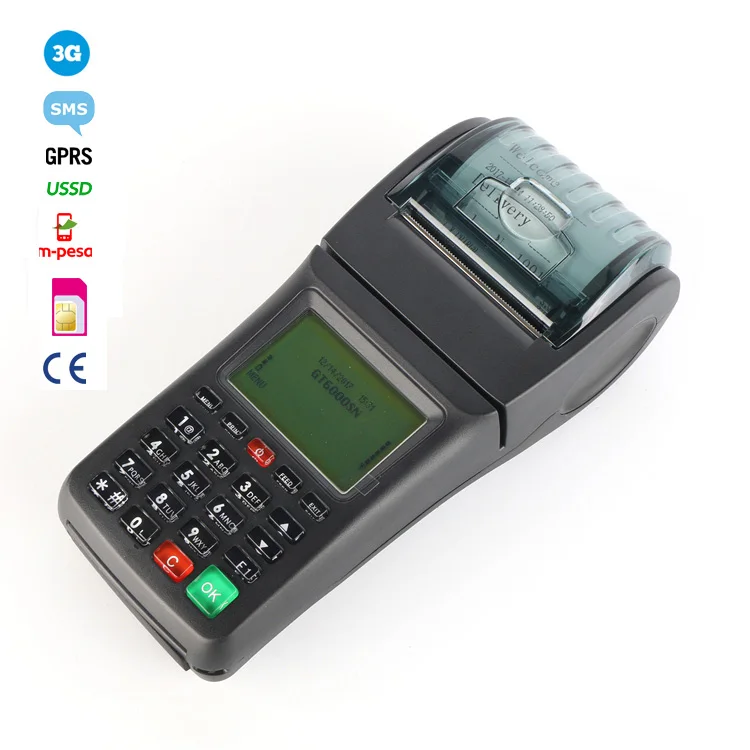 

Mini Thermal SMS GPRS 3G Printer for Restaurant Online Food Ordering