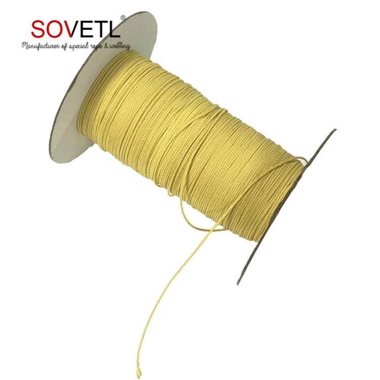 
Super strong parachute cord braid aramid fiber rope for sale 