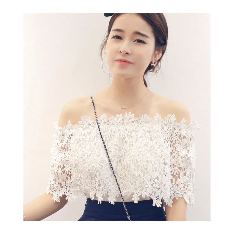 White Half Shoulder Top Best Sale, UP 