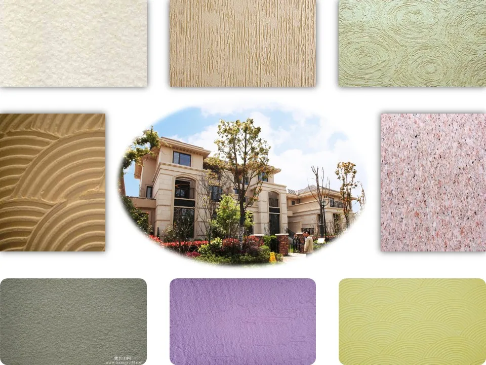 Water Based Acrylic Natural Stone Spray Exterior Wall Paint Buy Stone