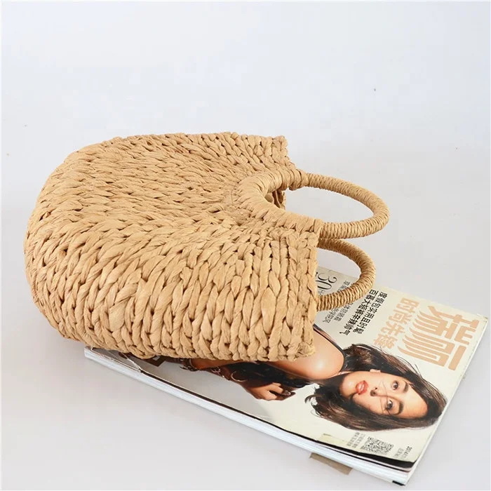 Fashion Women Summer Straw Bag Big Decorations Rattan Beach Tote Handbag Hand-woven Bags For Lady.jpg
