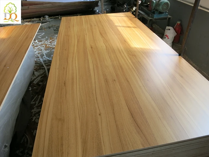 
Furnitures and cabinets usage 12mm melamine faced paper MFC board 