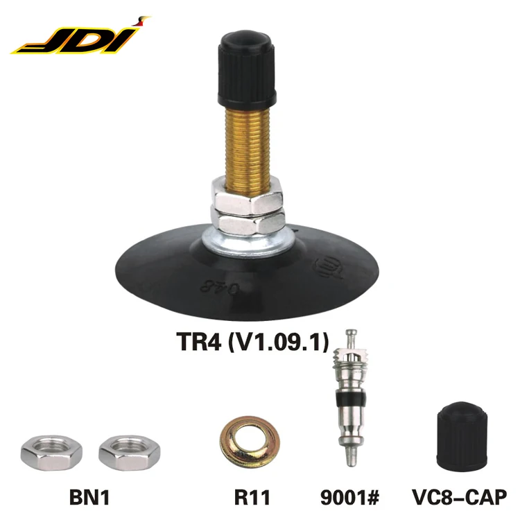 Jditr4/tr4l Base Rubber,Brass Stem For Motorcycle&scooter&industrial