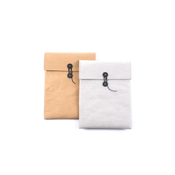 Customized Waterproof Computer Case,Washable Kraft Paper Laptop Sleeve