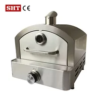 

outdoor stainless steel gas pizza oven