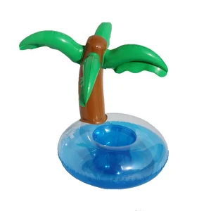 Image of OEM Inflatable Unicorn or Palm Tree Pool Beach Drink Or Cup Can Holder Float Sofa